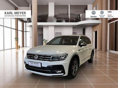 Gebraucht VW Tiguan Allspace Highline 200 PS (147 kW) 2021 Weiß SUV