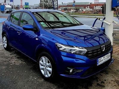 Blau Gebraucht 2022 Dacia Sandero Comfort Kleinwagen | 14.500 € (Fairer Preis)