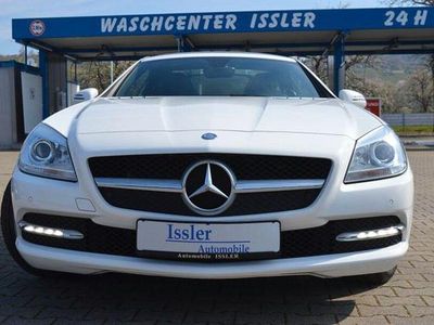 Gebraucht Mercedes SLK200 184 PS (135 kW) 2015 Weiß Cabrio