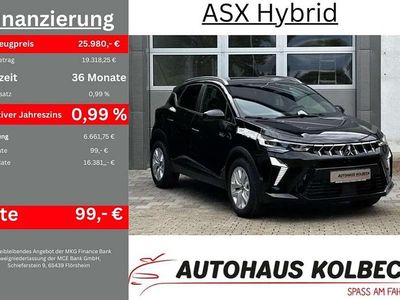 Gebraucht Mitsubishi ASX Plus 143 PS (105 kW) 2025 Onyxschwarz SUV