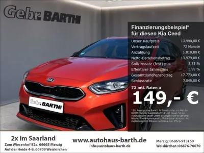 Gebraucht Kia Ceed 140 PS (102 kW) 2020 Orange fusion (metallic) Kleinwagen