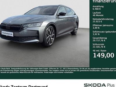 Usado Skoda Octavia SportLine 150 HP (110 kW) 2025 Cinzento Carrinha