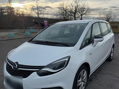Gebraucht Opel Zafira Tourer 131 PS (96 kW) 2018 Weiß Van / Kleinbus