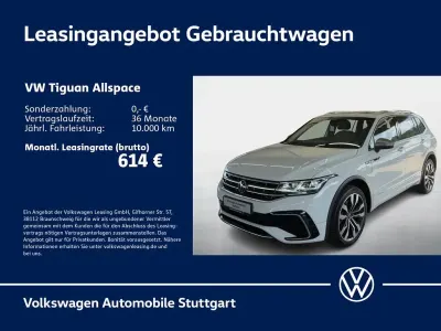 Gebraucht VW Tiguan Allspace R-line 190 PS (139 kW) 2023 Weiß SUV