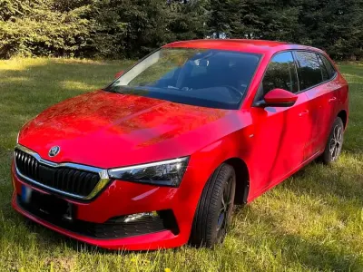 Second-hand Skoda Scala Drive 116 CP (85 kW) 2020 Roșu Hatchback