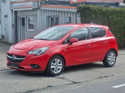 Gebraucht Opel Corsa 101 PS (74 kW) 2018 Rot Kleinwagen