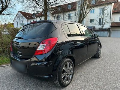 Gebraucht Opel Corsa 84 PS (61 kW) 2010 Schwarz Kleinwagen