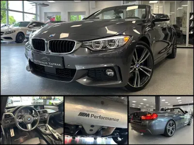 Gebraucht BMW 440 Performance 326 PS (239 kW) 2016 Mineralgrau Cabrio