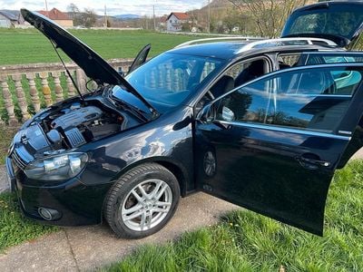 Usata VW Golf VI Comfortline 105 CV (77 kW) 2011 Nero Utilitaria