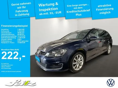 Gebraucht VW Golf VII Allstar 125 PS (91 kW) 2016 Blau Kombi