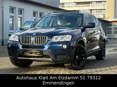Brugt BMW X3 Performance 258 HK (189 kW) 2012 Blå SUV