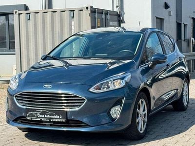 Gebraucht Ford Fiesta Titanium 101 PS (74 kW) 2019 Blau Kleinwagen