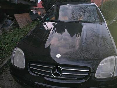 Gebraucht Mercedes SLK200 160 PS (117 kW) 2000 Schwarz Cabrio