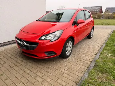 Gebraucht Opel Corsa Edition 90 PS (66 kW) 2016 Rot Kleinwagen