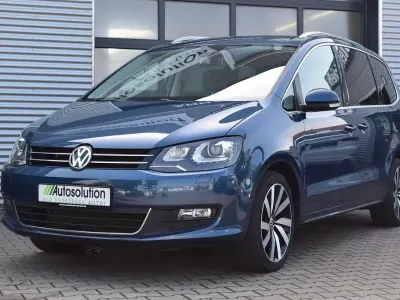 Gebraucht VW Sharan Allstar 184 PS (135 kW) 2016 Blau Van / Kleinbus