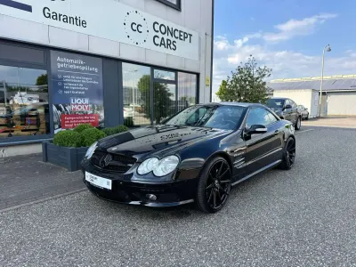 Gebraucht Mercedes SL55 AMG AMG 500 PS (367 kW) 2003 Obsidianschwarz  metalliclack Cabrio