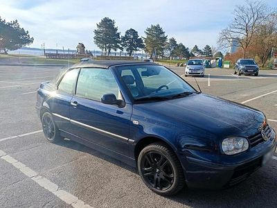 Second-hand VW Golf 116 CP (85 kW) 2003 Albastru Cabrio