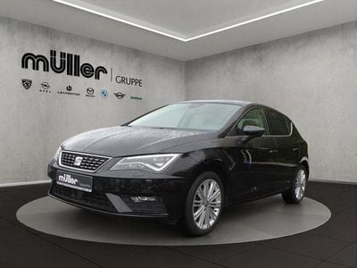 Usata Seat Leon XCELLENCE 150 CV (110 kW) 2019 Nero Berlina