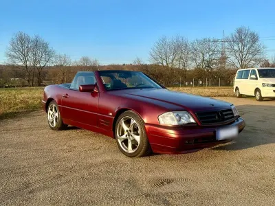 Gebraucht Mercedes SL280 197 PS (144 kW) 1997 Rot Cabrio