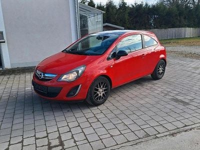 Gebraucht Opel Corsa 95 PS (69 kW) 2013 Rot Kleinwagen