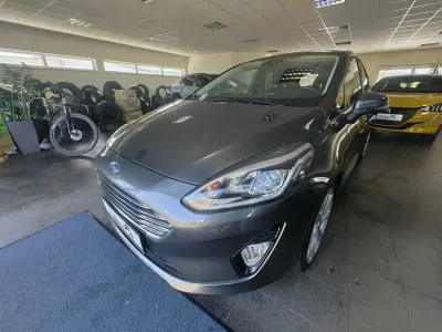 Gebraucht Ford Fiesta Titanium 101 PS (74 kW) 2019 Magneticgrau (metallic) Kleinwagen