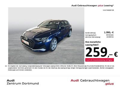 Navarrablau metallic Gebraucht 2024 Audi A3 Advanced Limousine | 31.966 € (Superpreis)