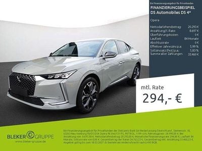 Gebraucht DS Automobiles DS4 Opera 131 PS (96 kW) 2023 Lackierung lacquered grey/typ aussenverkleidung metalliclackierung SUV
