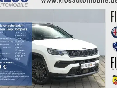 Gebraucht Jeep Compass 80th Anniversary 150 PS (110 kW) 2022 Weiß SUV
