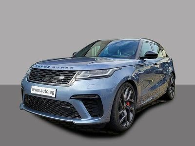 Gebraucht Land Rover Range Rover Velar SVAutobiography Dynamic Black 551 PS (405 kW) 2019 Byron blue (blau) SUV