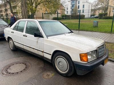 Gebraucht Mercedes 190 1988 Weiß Limousine