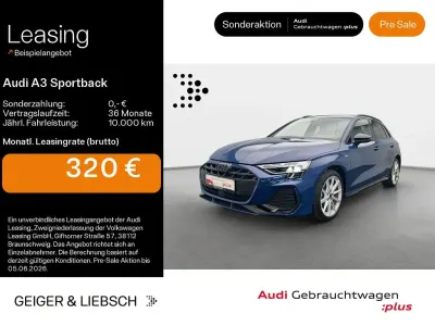 Occasion Audi A3 S-Line 204 ch (150 kW) 2025 Bleue Berline