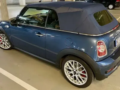 Gebraucht Mini John Cooper Works Cabriolet 211 PS (155 kW) 2011 Blau Cabrio