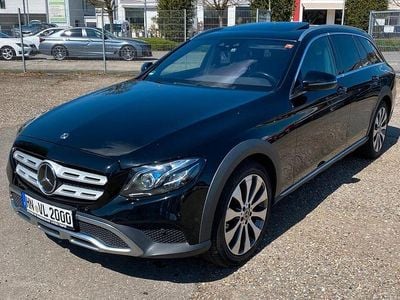 Usata Mercedes E220 All-Terrain 194 CV (142 kW) 2019 Nero Station wagon