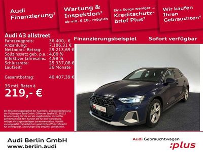 Gebraucht Audi A3 Ambiente 150 PS (110 kW) 2025 Navarrablau metallic Limousine