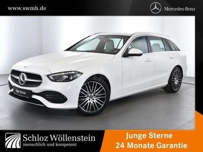 Weiß Gebraucht 2024 Mercedes C220 Avantgarde Kombi | 42.870 € (Fairer Preis)