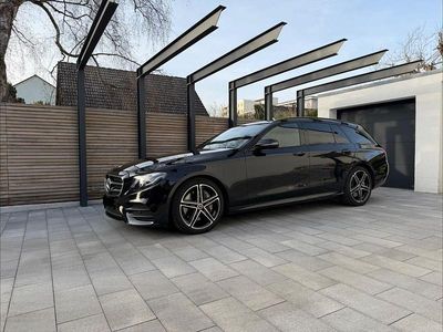 Używany Mercedes E400 AMG line 333 KM (244 kW) 2017 Czarny Sedan/Limuzyna