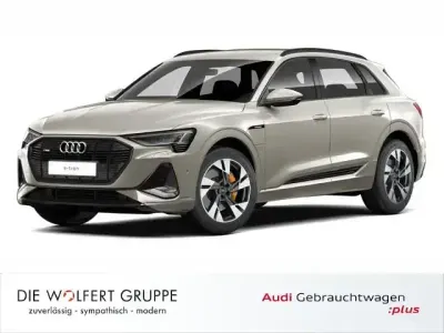 Gebraucht Audi e-tron S-Line 300 kW (408 PS) 2022 Siambeige metallic SUV
