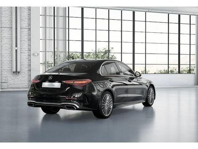 Gebraucht Mercedes C300 AMG line 258 PS (189 kW) 2024 Unilack schwarz uni Limousine