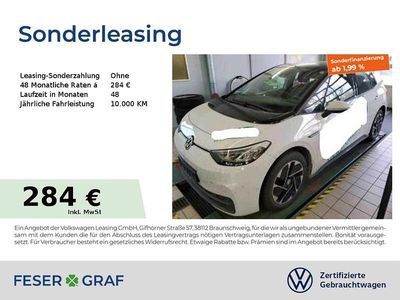 Gebraucht VW ID.3 Pure 110 kW (150 PS) 2022 Gletscherweiß Kleinwagen