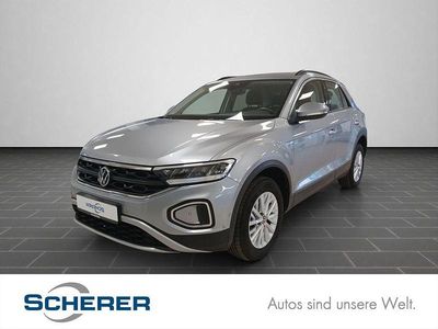 Gebraucht VW T-Roc Life 116 PS (85 kW) 2022 Pyrit silber metallic (metallic) SUV