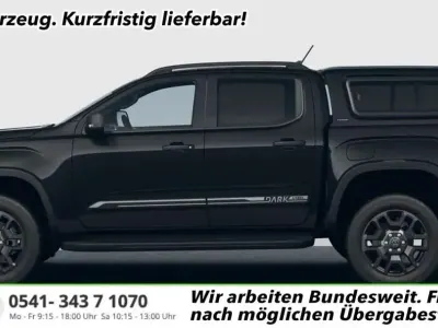 Ny VW Amarok Dark Label 241 HK (177 kW) 2026 Sort Pickup / Ladvogn