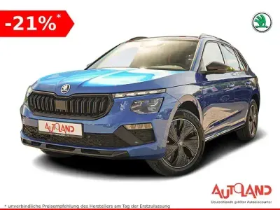 Ny Skoda Kamiq Monte Carlo 150 HK (110 kW) 2026 Blå SUV