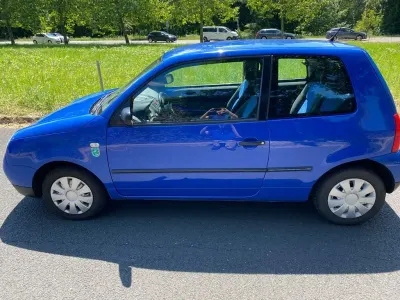 Gebraucht VW Lupo Basis 50 PS (36 kW) 2001 Blau Kleinwagen