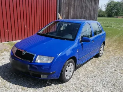 Gebraucht Skoda Fabia 75 PS (55 kW) 2001 Blau Kleinwagen