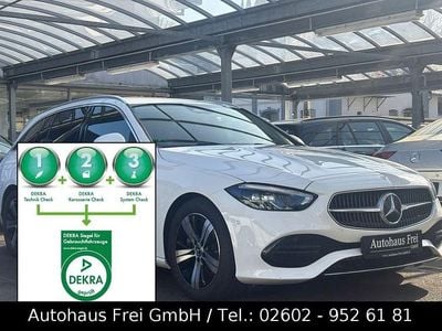 Gebraucht Mercedes C200 Avantgarde 163 PS (119 kW) 2022 Weiß Limousine
