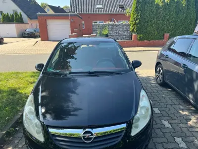 Gebraucht Opel Corsa 80 PS (58 kW) 2007 Schwarz Kleinwagen