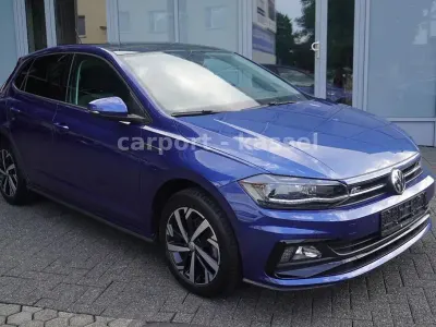 Gebraucht VW Polo Highline 116 PS (85 kW) 2019 Blau Kleinwagen