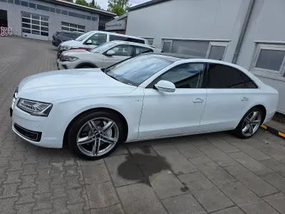 Gebraucht Audi A8L Advanced 435 PS (319 kW) 2014 Weiß Limousine