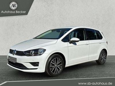 Usata VW Golf Sportsvan Allstar 110 CV (80 kW) 2016 Bianco Monovolume