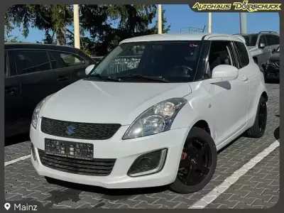 Brugt Suzuki Swift Club 94 HK (69 kW) 2014 Hvid Hatchback